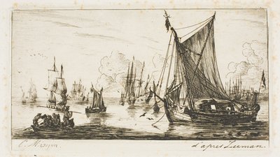 Südsee-Fischer von Charles Meryon