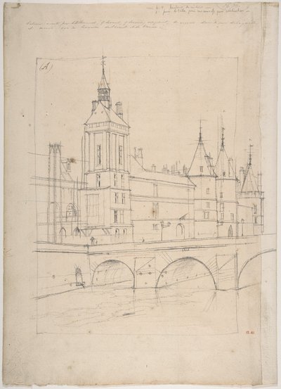 Der Uhrturm von Charles Meryon