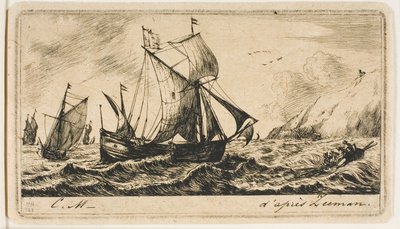 Die Galeere von Jean de Vyl aus Rotterdam von Charles Meryon