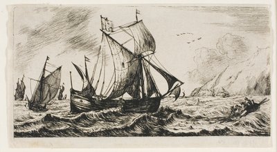 Die Galeere von Jean de Vyl aus Rotterdam von Charles Meryon