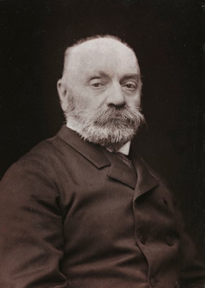 Album Artistique et Biographique, 6. Jahrgang, Salon 1885; Porträt des französischen Malers Boulanger Gustave Rodolphe (1824-1888) von Charles Michelez