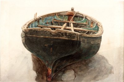 Studie eines Dinghys von Charles Napier Hemy