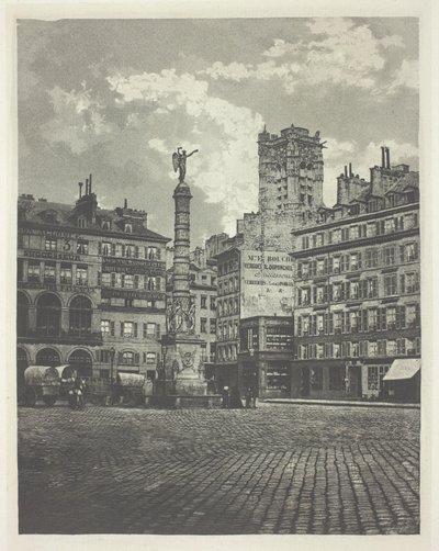 Paris, Place de Châtelet von Charles Nègre