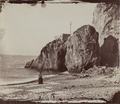 Frau am Meer von Charles Nègre