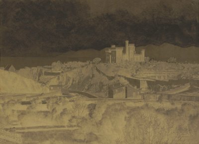 Schloss von Vallambrosa, Cannes, ca. 1852 von Charles Nègre