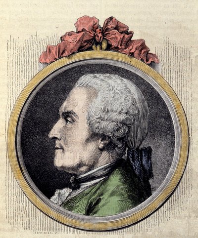 Porträt von Charles Marie La Condamine, französischer Mathematiker und Naturforscher von Charles Nicolas II Cochin