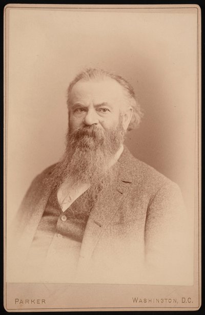 Porträt von John Wesley Powell 1834-1902, 1885 von Charles Parker