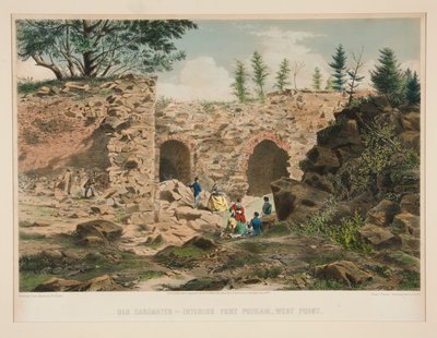 Alte Kasematten - Inneres Fort Putnam, West Point von Charles Parsons