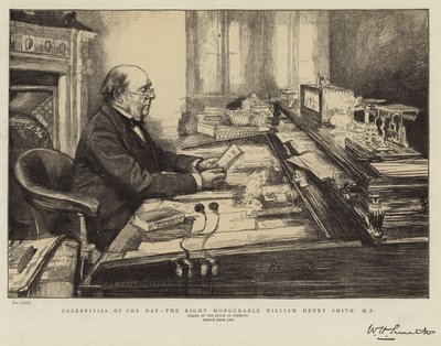 Berühmtheiten des Tages, der ehrenwerte William Henry Smith, MP von Charles Paul Renouard