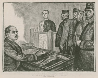 Sträflingsleben im Wormwood Scrubs Gefängnis von Charles Paul Renouard