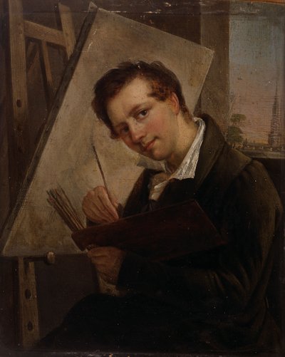 Selbstporträt von Charles Picqué