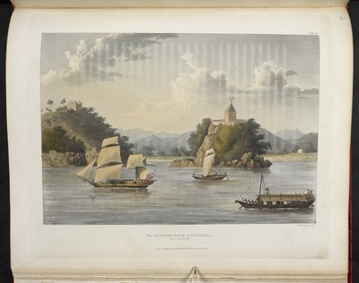 Der Fels des Fakirs bei Janguira in der Nähe von Sultangunj von Charles Rammus Forrest