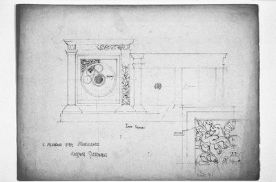S. Maria dei Miracoli Altarschirm, 1891 von Charles Rennie Mackintosh