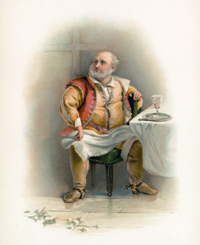 Shakespeares Falstaff von Charles Robert Leslie