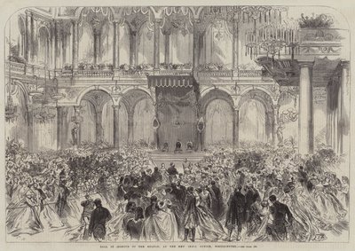 Ball zu Ehren des Sultans im neuen India Office, Westminster von Sir John Charles Robinson