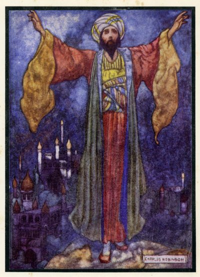 Illustration für The Rubaiyat Of Omar Khayyam von Charles Robinson