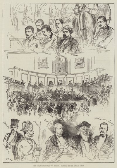 Der große römische Mordprozess von Sir John Charles Robinson