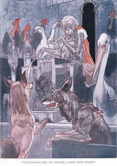Deine Charaktere, mein Freund, kenne ich schon lange von Charles Robinson