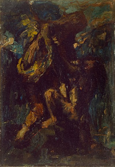 Jakob kämpft mit dem Engel, 19. Jahrhundert von Charles S Ricketts