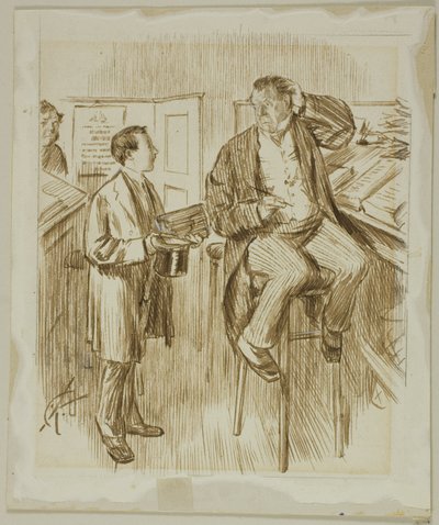 Zum dritten Mal gefragt von Charles Samuel Keene