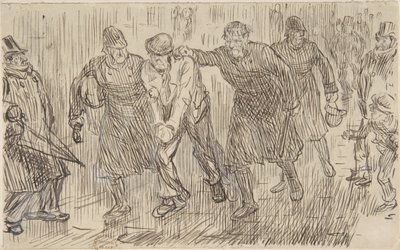 Glücklicher Gedanke für Punch, 16. Dezember 1876 von Charles Samuel Keene