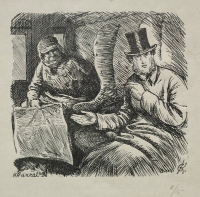 Rauchen strengstens verboten von Charles Samuel Keene