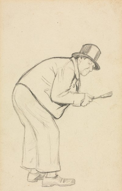 Studie für einen Frauenhasser von Charles Samuel Keene