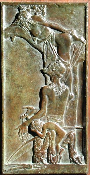 Nymphe und Satyr, ca. 1930 von Charles Sergeant Jagger
