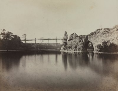 Buttes Chaumont, Paris, ca. 1860er Jahre von Charles Soulier