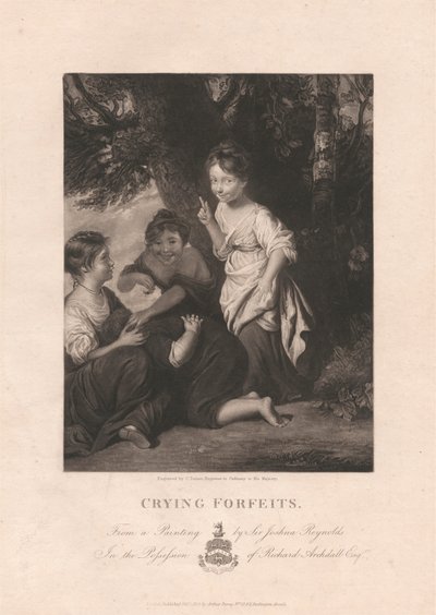 Weinende Pfänder von Charles Turner
