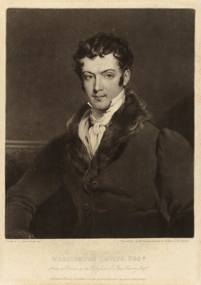 Washington Irving von Charles Turner