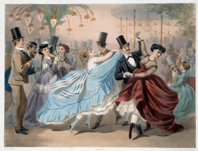 Le bal Mabille von Charles Vernier