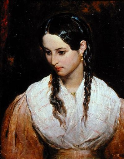 Die Tochter des Gastwirts von Charles West Cope