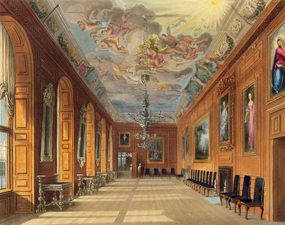 Der Ballsaal, Windsor Castle, aus 