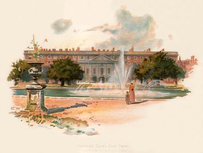 Hampton Court, Ostfront von Charles Wilkinson