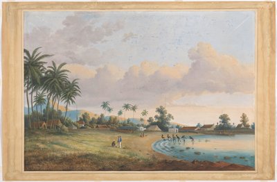 Ansicht von Anjer Java von Charles William Meredith van de Velde