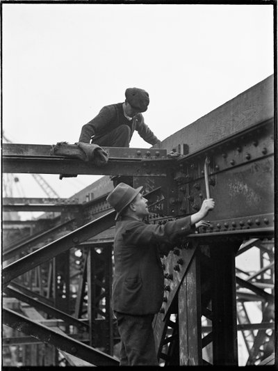 Abriss der Waterloo-Brücke, Lambeth, Greater London Authority, 1936 von Charles William Prickett