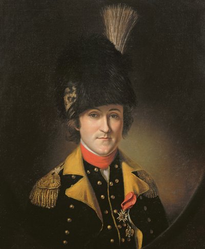 Charles Armand Tretin (1751-93) Marquis de la Rouerie von Charles Willson Peale