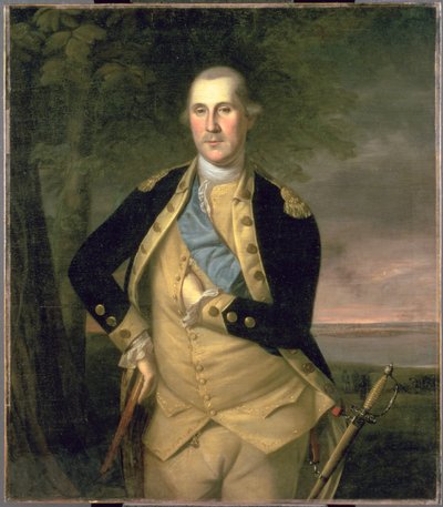 Porträt von George Washington, 1776 von Charles Willson Peale