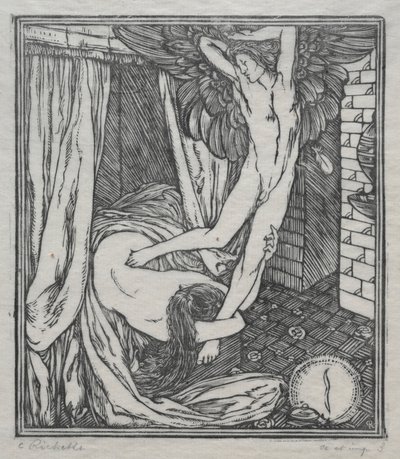 Von den Liebschaften des Amor und Psyche: Die Flucht des Amor von Charles de Sousy Ricketts