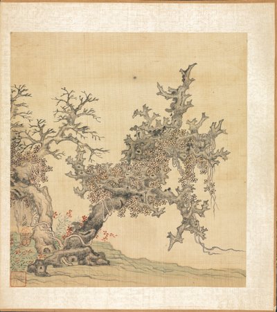 Ein alter Baum von Chen Hongshou