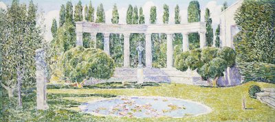 Die Bartlett-Gärten, Amagansett von Childe Frederick Hassam