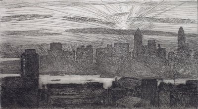 Manhattan von Childe Hassam