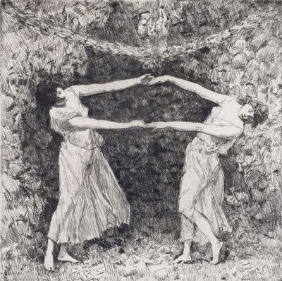 Der Lorbeertanz von Childe Hassam
