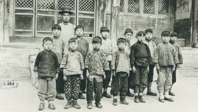 Lehrer und Schüler von Chinese Photographer