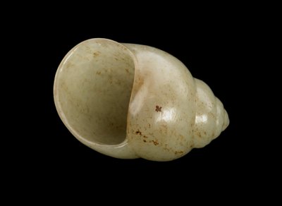 Figur in Form einer Muschelschale von Chinese School