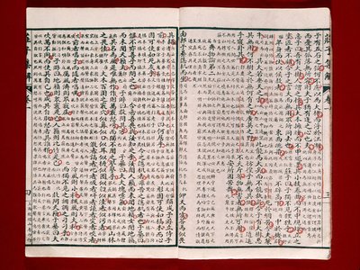 Seite aus einem Gedichtbuch von Chuang-Tzu von Chinese School