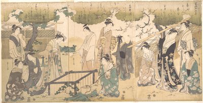 Am Tsutsui-Brunnen von Chobunsai Eishi