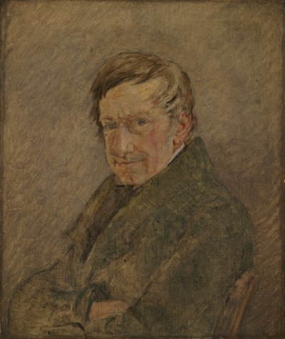 Porträt des Tiermalers C.D. Gebauer von Christen Købke