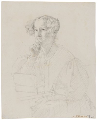 Porträt von Susanne Dorothea Ryder 1814-1889 von Christen Købke